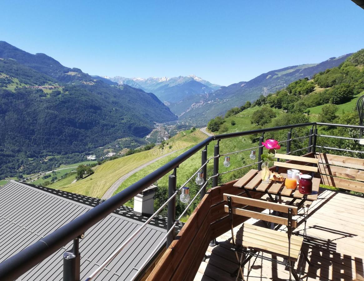 Maison De L'Epine -Spa- Versant Du Soleil Granier Luaran gambar
